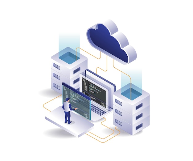 Analyzing language data for cloud server hosting programs
