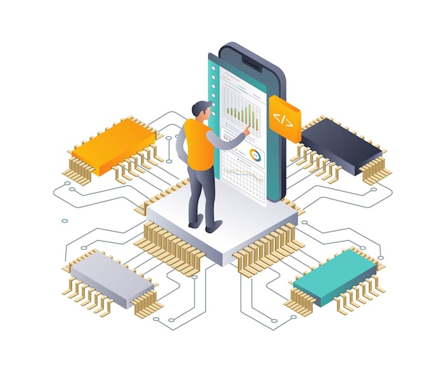 analyzing technology chips for networking data insights