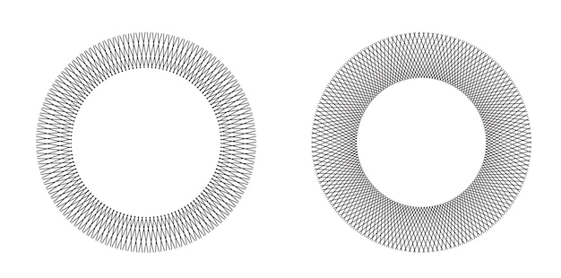 Ange Designelement symbol Redigerbar halftone ram prick cirkelmönster på vit bakgrund Vektorillustration eps 10 ram med svarta slumpmässiga prickar Rund kant Ikon som använder halftone cirkel prickar text