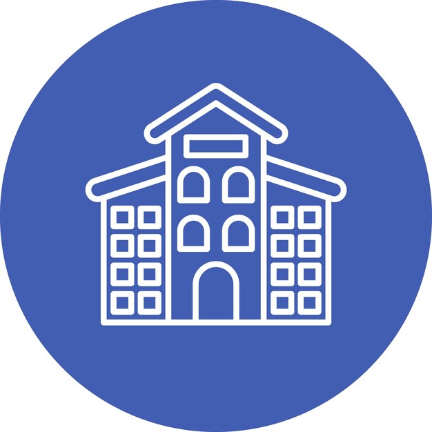 Apartments icon vector image Can be used for City Elements