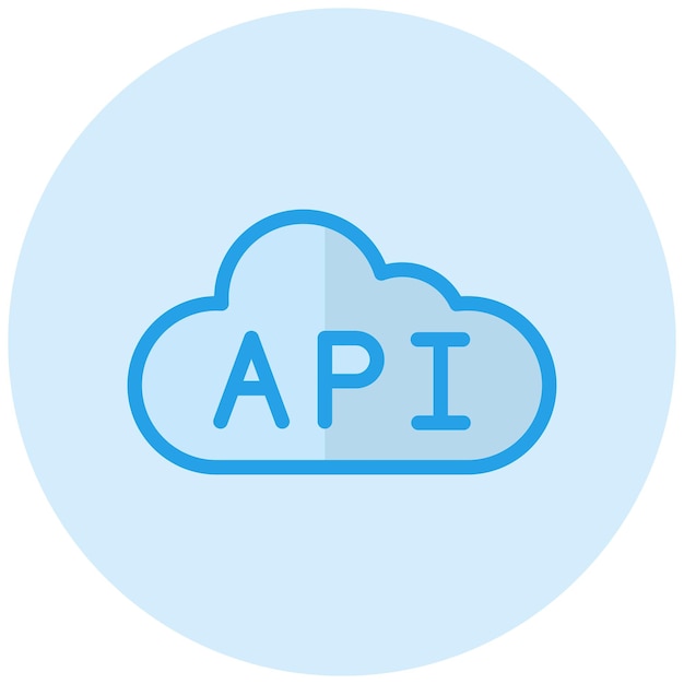 Api Vector Icon Design Illustration