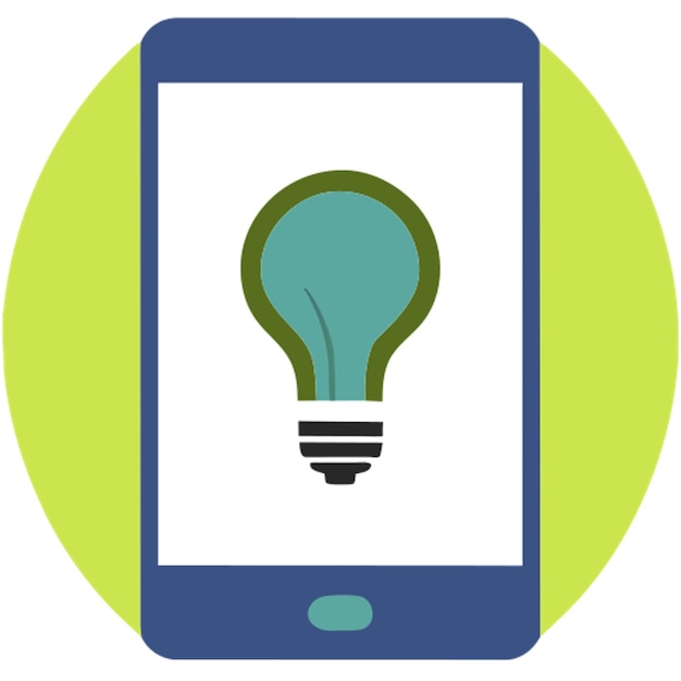 aplicacion movil que prende un led icon