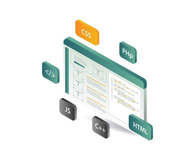Application developer with programming language