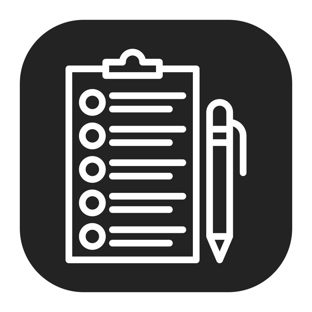 application form icon vector image can be used for hiring process