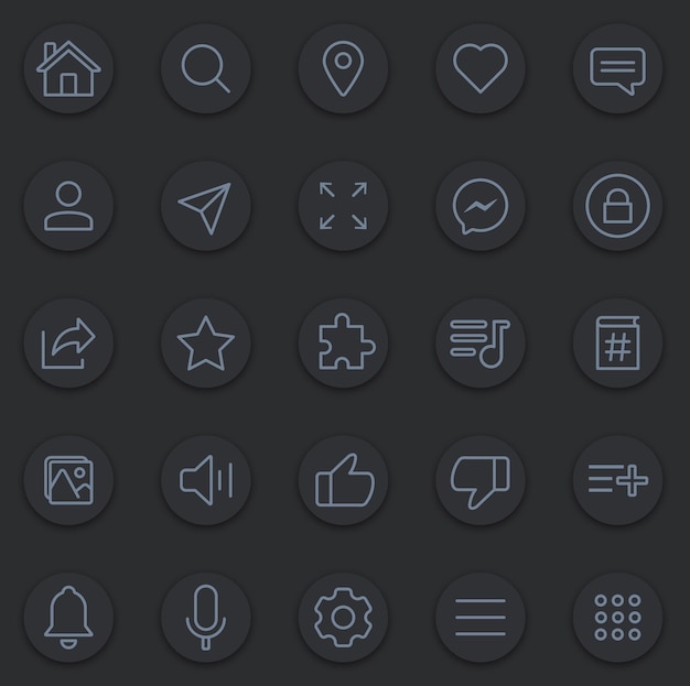 Application or Web Icon Illustration