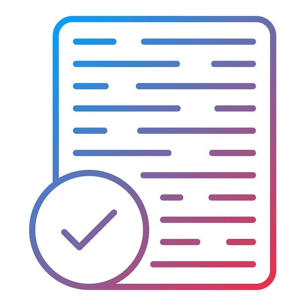 Approved icon vector image Can be used for Business Management