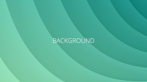 Aquamarine green abstract background with 3d wavy texture and gradient shades dynamic curve shapes