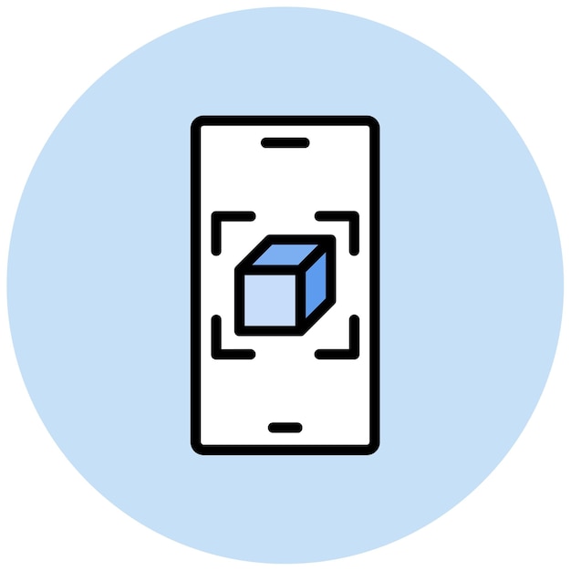 Ar App icon vector image Can be used for Augmented Reality