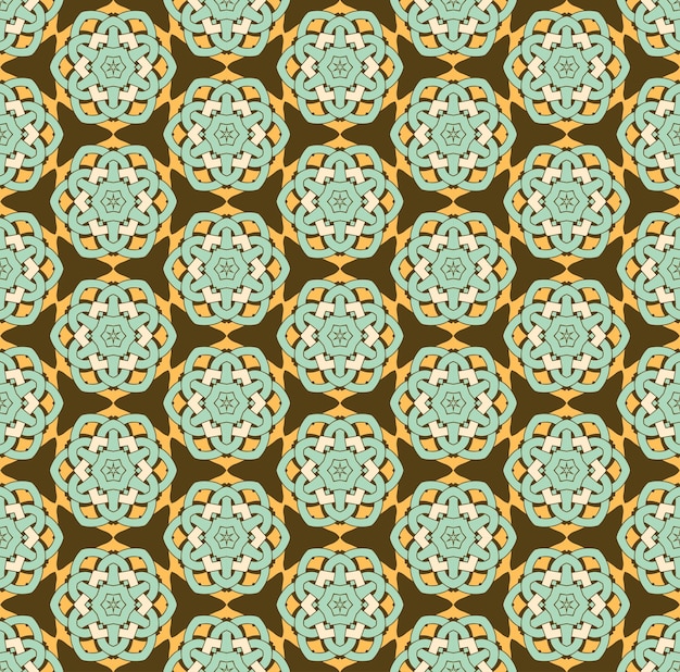 Arabic seamless ornament pattern Ornamental decorative pattern background