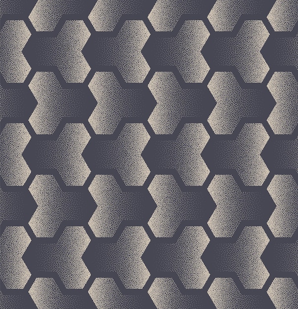 Arabic Style Ethnic Seamless Pattern Vector Dot Work Vintage Abstract Background