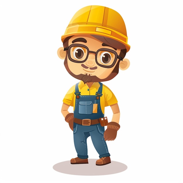 arbejdsferie vektor glad frihed arbejde illustration national hilsen ingeniør