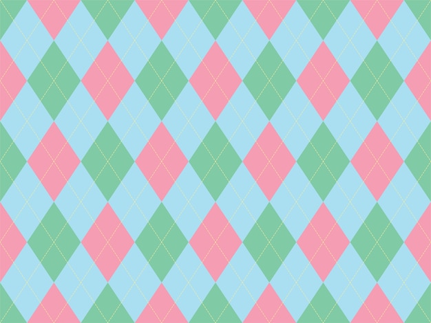 Argyle pattern seamless. Fabric texture background. Classic argill  ornament.