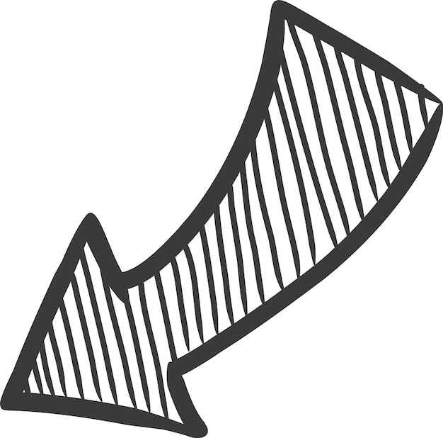 Arrow Drawn Doodle