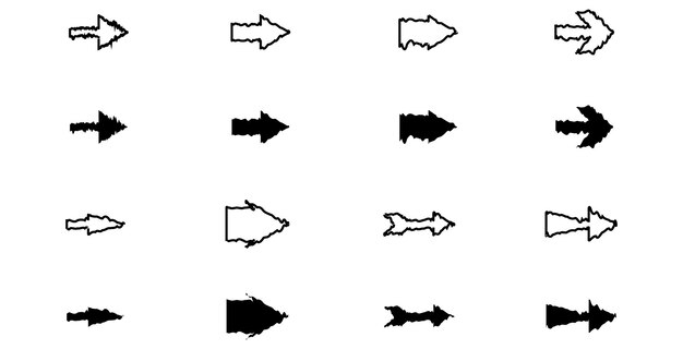 arrow icon set arrow set icon vector for computer web mobile icons