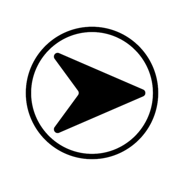 Arrow Icon Vector Illustration Flat Arrow Icon Vector