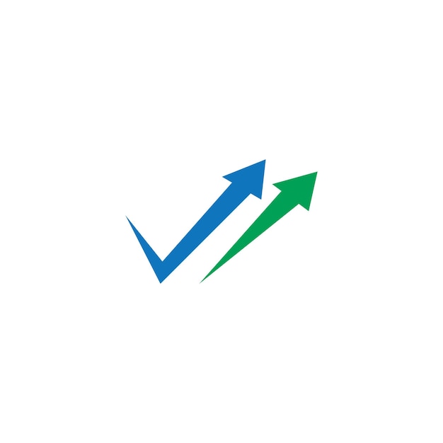 arrow illustration logo icon vector template