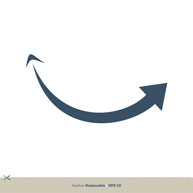 Arrow Vector Logo Template vector design Illustration Design Vector EPS 10