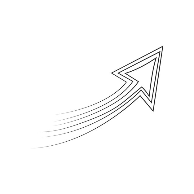 Arrows Scrible line art
