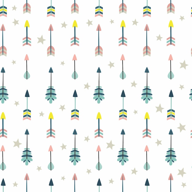 Arrows seamless pattern