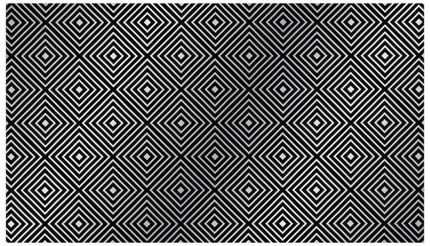 Art deco seamless pattern metal geometric background