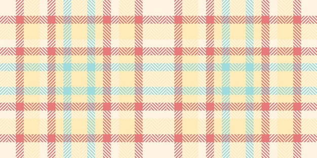 art seamless tartan background couch pattern textile check jacket vector texture plaid fabric in light and cornsilk colors