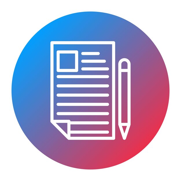 Article Page icon vector image Can be used for Press Freedom Day