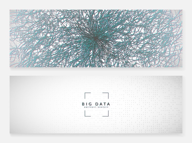 Artificial intelligence. Abstract background. Digital technology, deep learning and big data concept. Tech visual for connection template. Geometric artificial intelligence backdrop.
