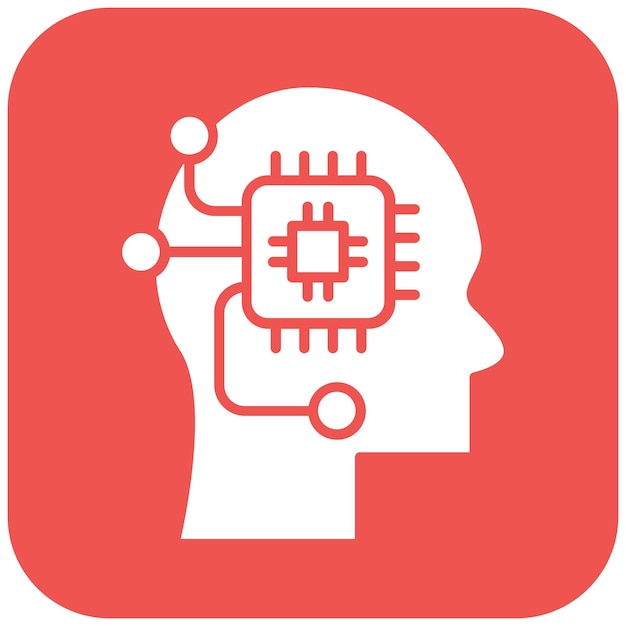 Artificial Intelligence icon vector image Can be used for Economy