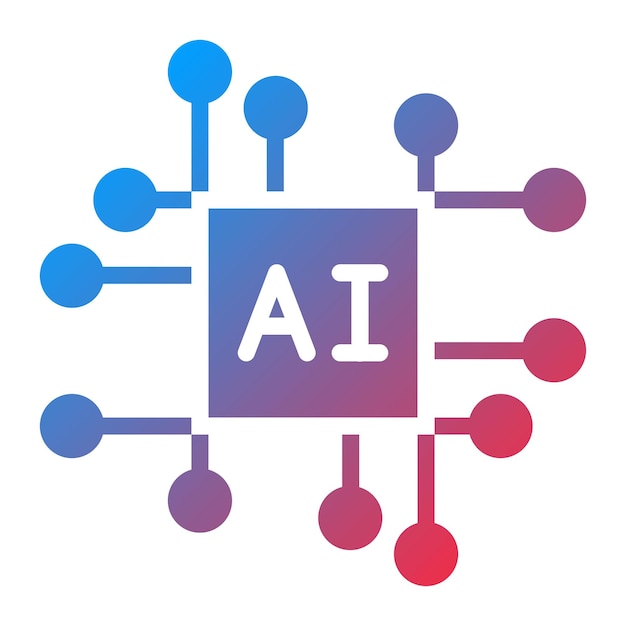 Artificial Intelligence icon vector image Can be used for Robotics