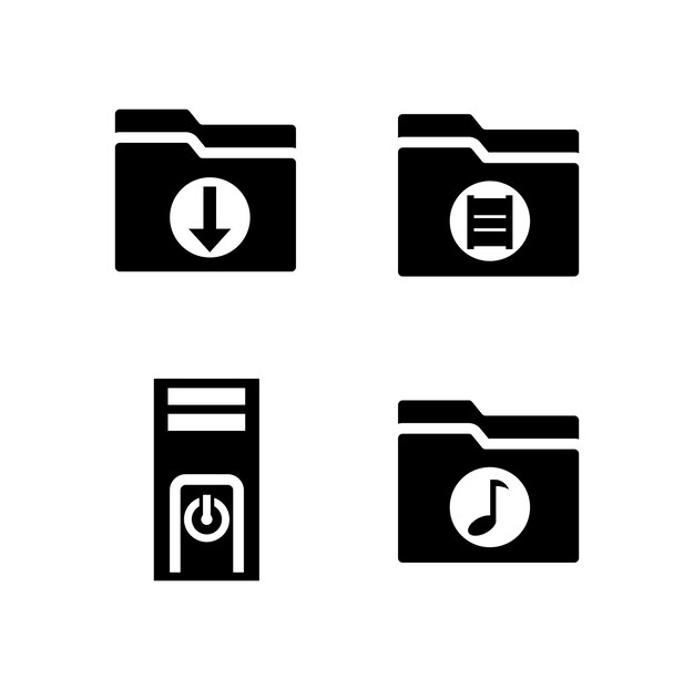 Artificial intelligence line icons Set of AI technology icons for app and web Vector