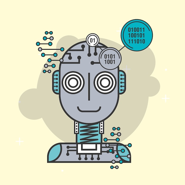 artificial intelligence robot binary technology