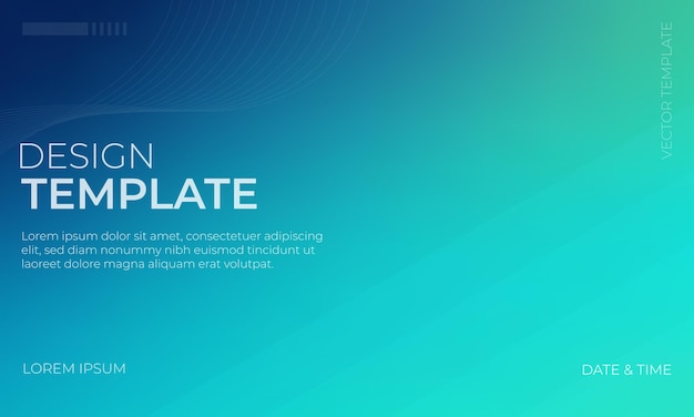 Artistic Green Cyan Navy Gradient Wallpaper