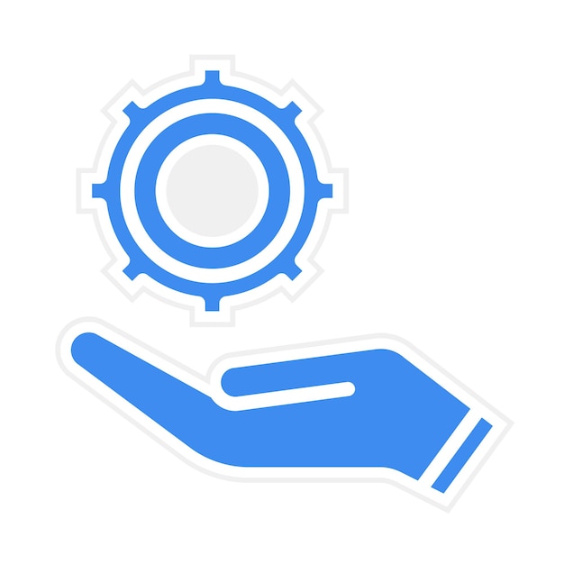 assistance icon vector image can be used for home services