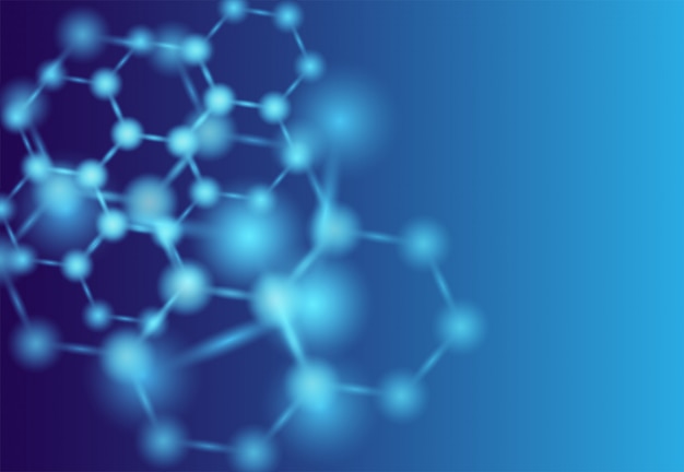Atomlar. Tıbbi veya Bilim arka planı.