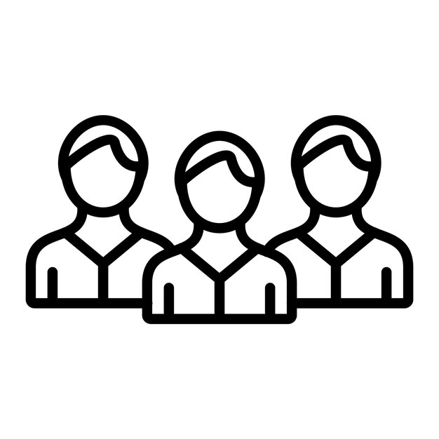 Audience vector icon