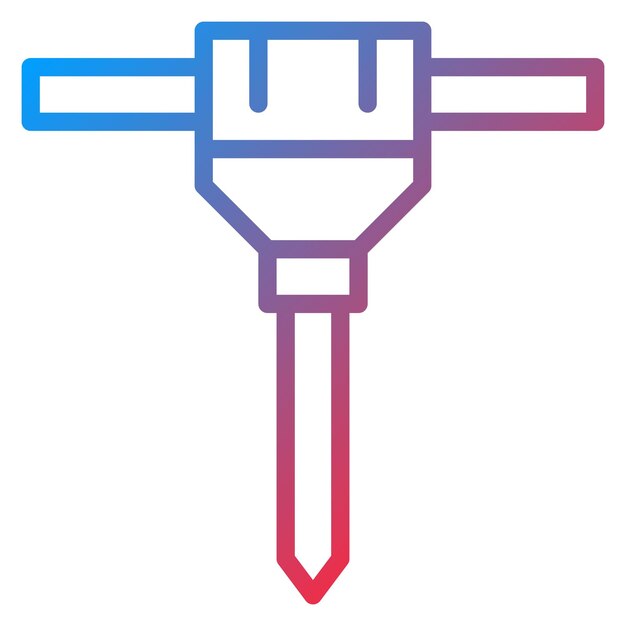 Auger icon vector image Can be used for Construction Vehicles