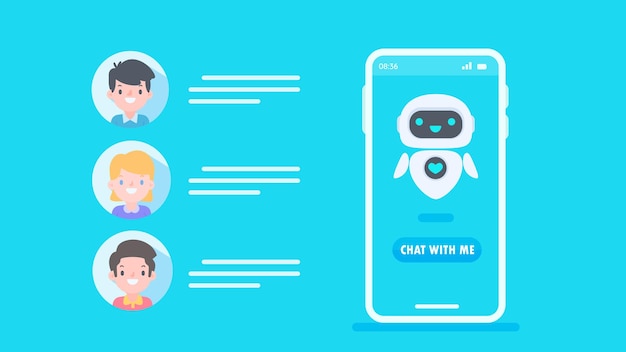 auto reply system with intelligent robots provide information and help customers with problems