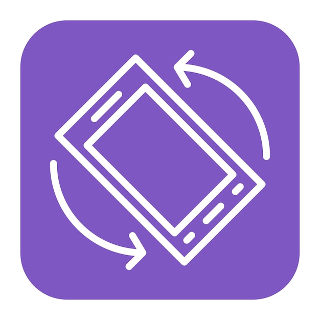 Auto Rotate icon vector image Can be used for Printing