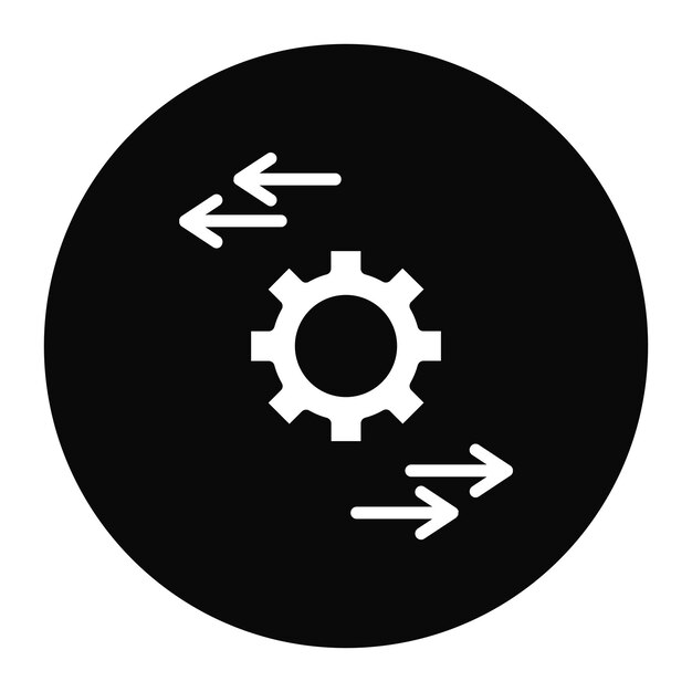 automation icon vector image can be used for game development