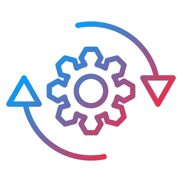 Automation icon vector image Can be used for Software Testing