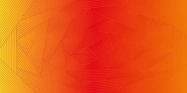 Autumn bright abstract orange background with lines
