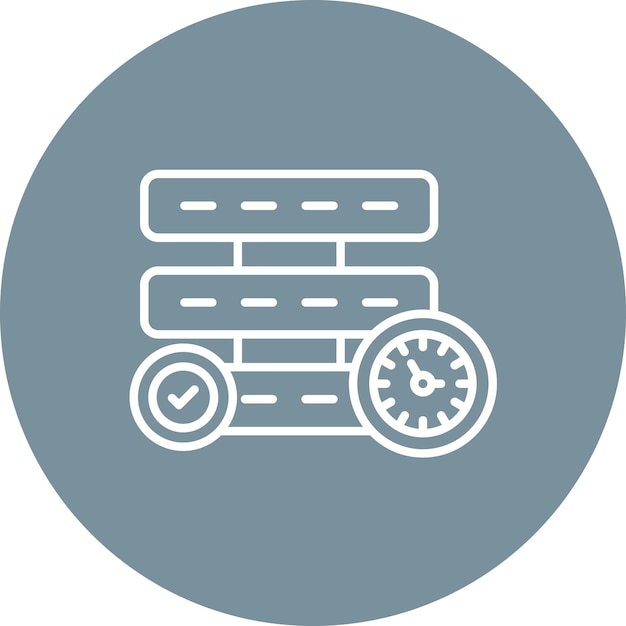 Availability icon vector image Can be used for Big Data