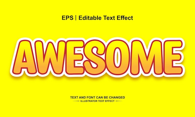 awesome editable text effect