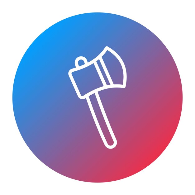 axe icon vector image can be used for rescue and response