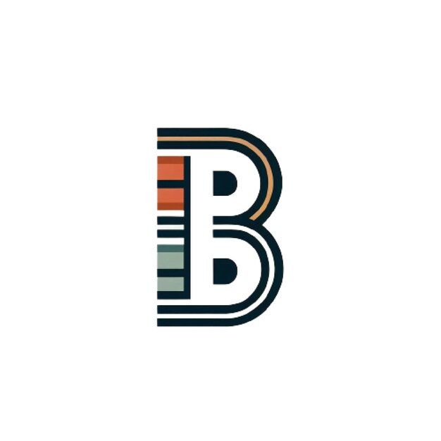 B vektör logosu