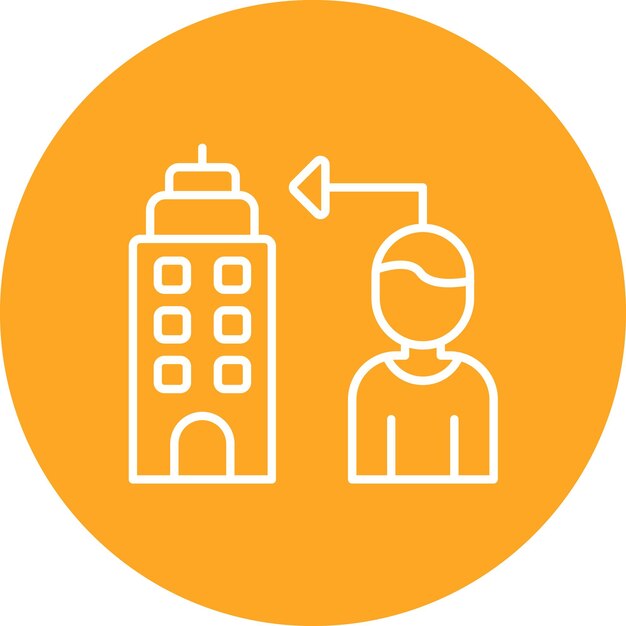 B2C icon vector image Can be used for Digital Nomad