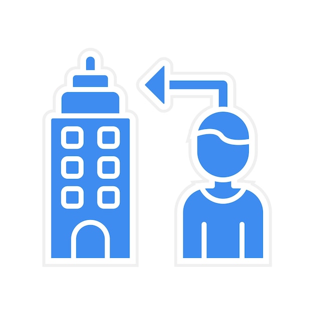 B2C icon vector image Can be used for Digital Nomad