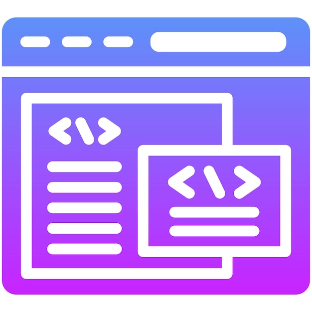 back end development vector icon illustration of no code iconset