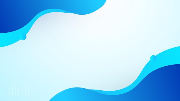 Background biru keren dan kosong abstract untuk template desain ppt