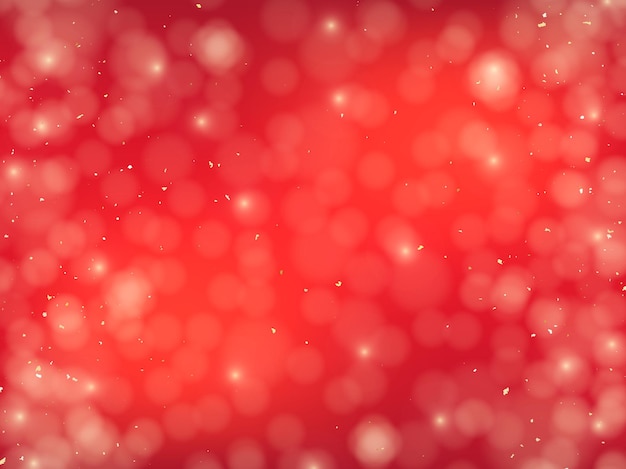 Background for a Merry Christmas and New year greeting card with a pine tree copy space against a lovely night sky with snow and snowflakes.